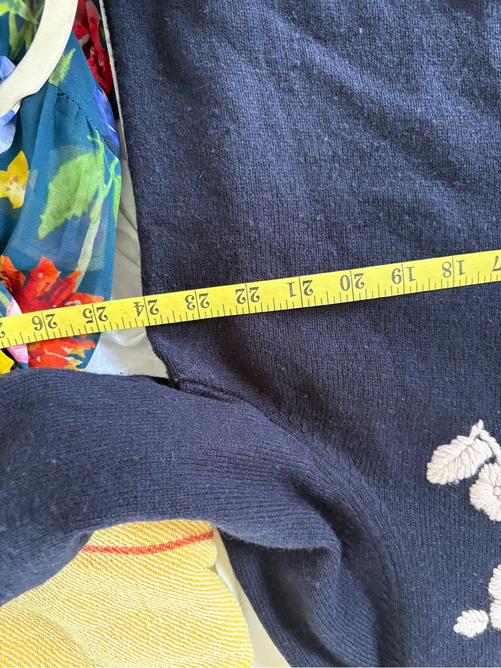 J.Crew Cashmere Dark Navy Blue Turtleneck Sweater XS Academia Career Teacher - Picture 3 of 12